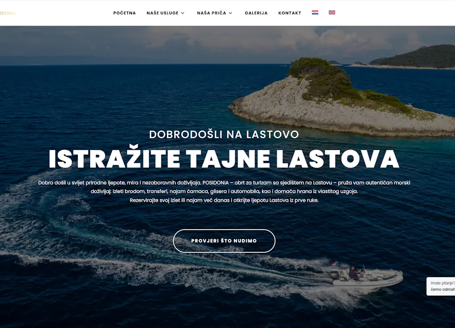 POSIDIONIA LASTOVO, obrt za turizam