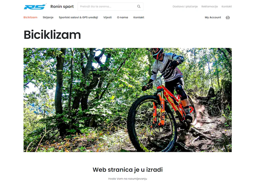 Ronin sport web shop