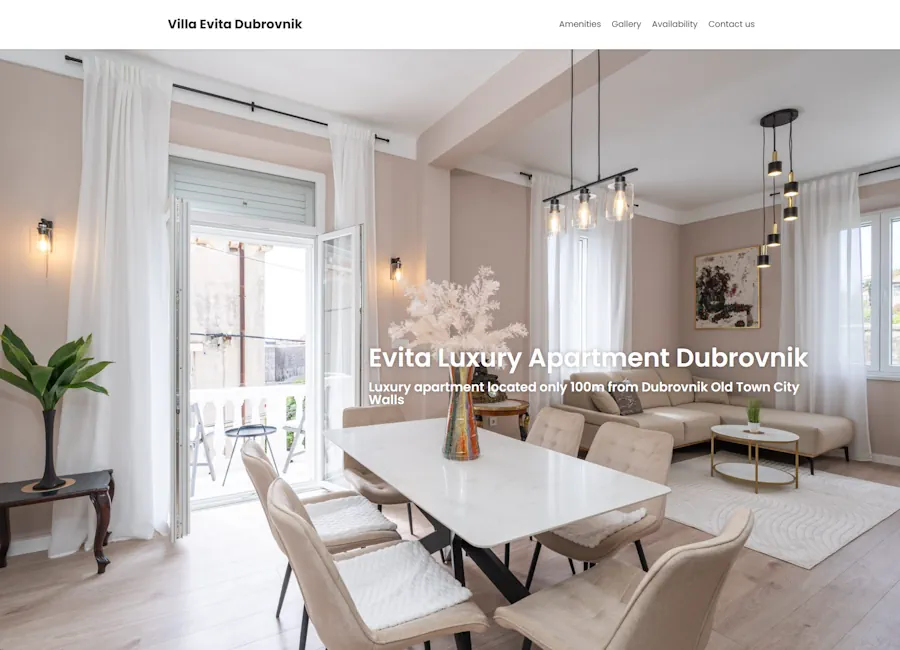 Evita Luxury Apartment Dubrovnik 